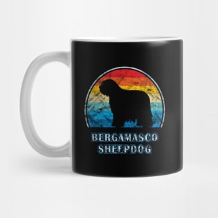 Bergamasco Sheepdog Vintage Design Dog Mug